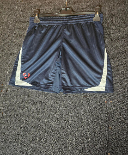 Nike navy active shorts boys 10-12years