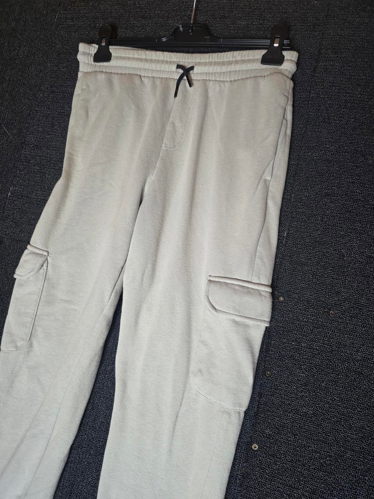 F&F beige cargo joggers boys 13-14years pockets