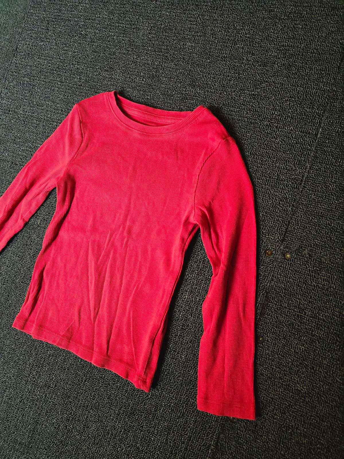 Next girls red long sleeved t-shirt age 3years