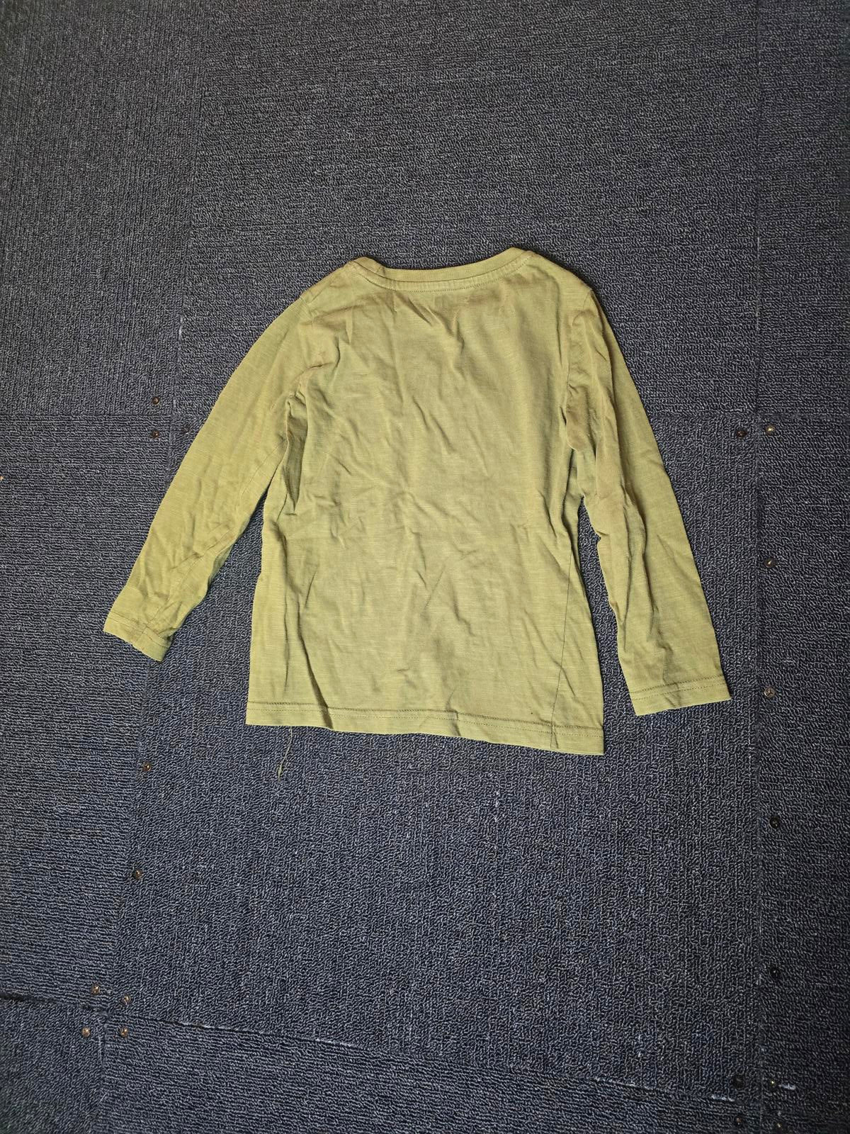 Tu boys green long sleeved t-shirt 3-4years