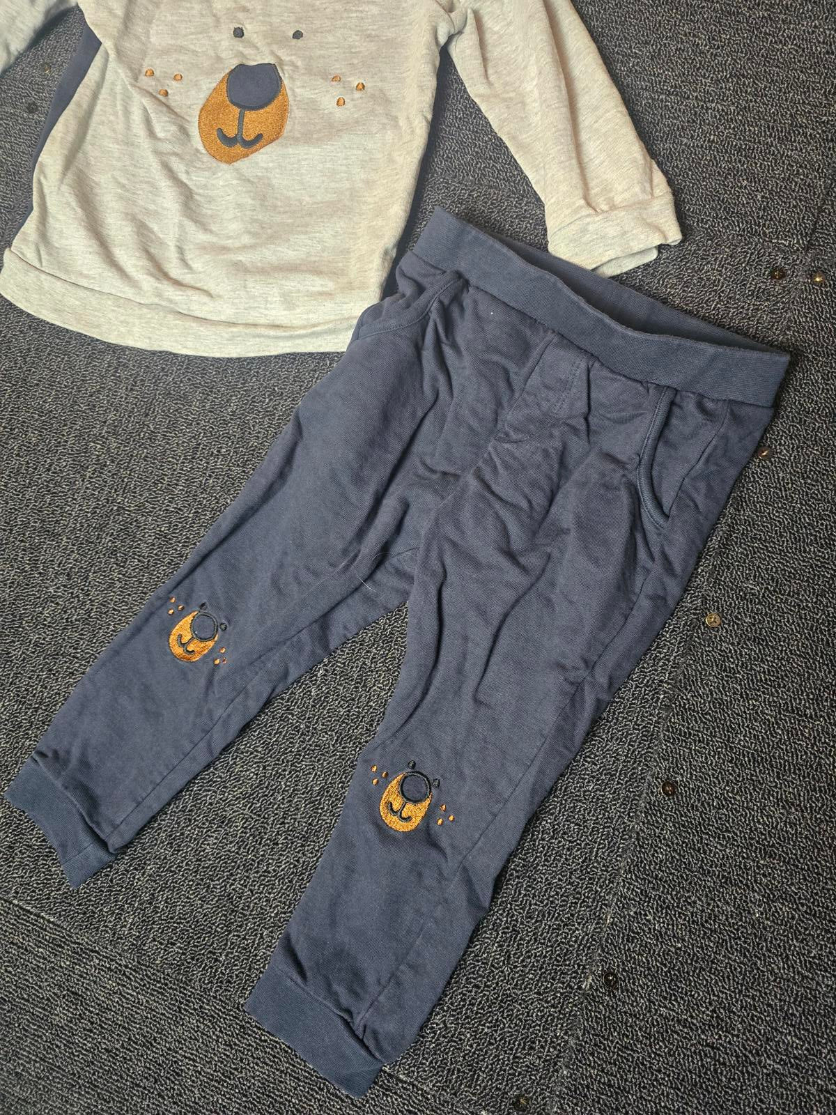 Pep & Co boys navy outfit jumper & joggers set 18-24months