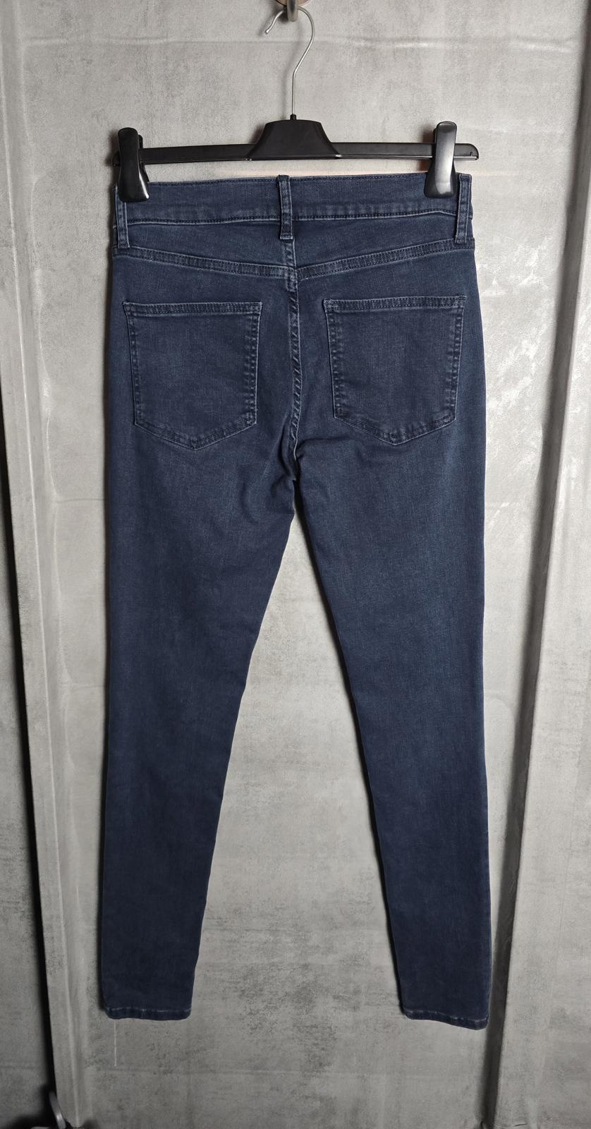 French Connection blue skinny jeans high waist size 10