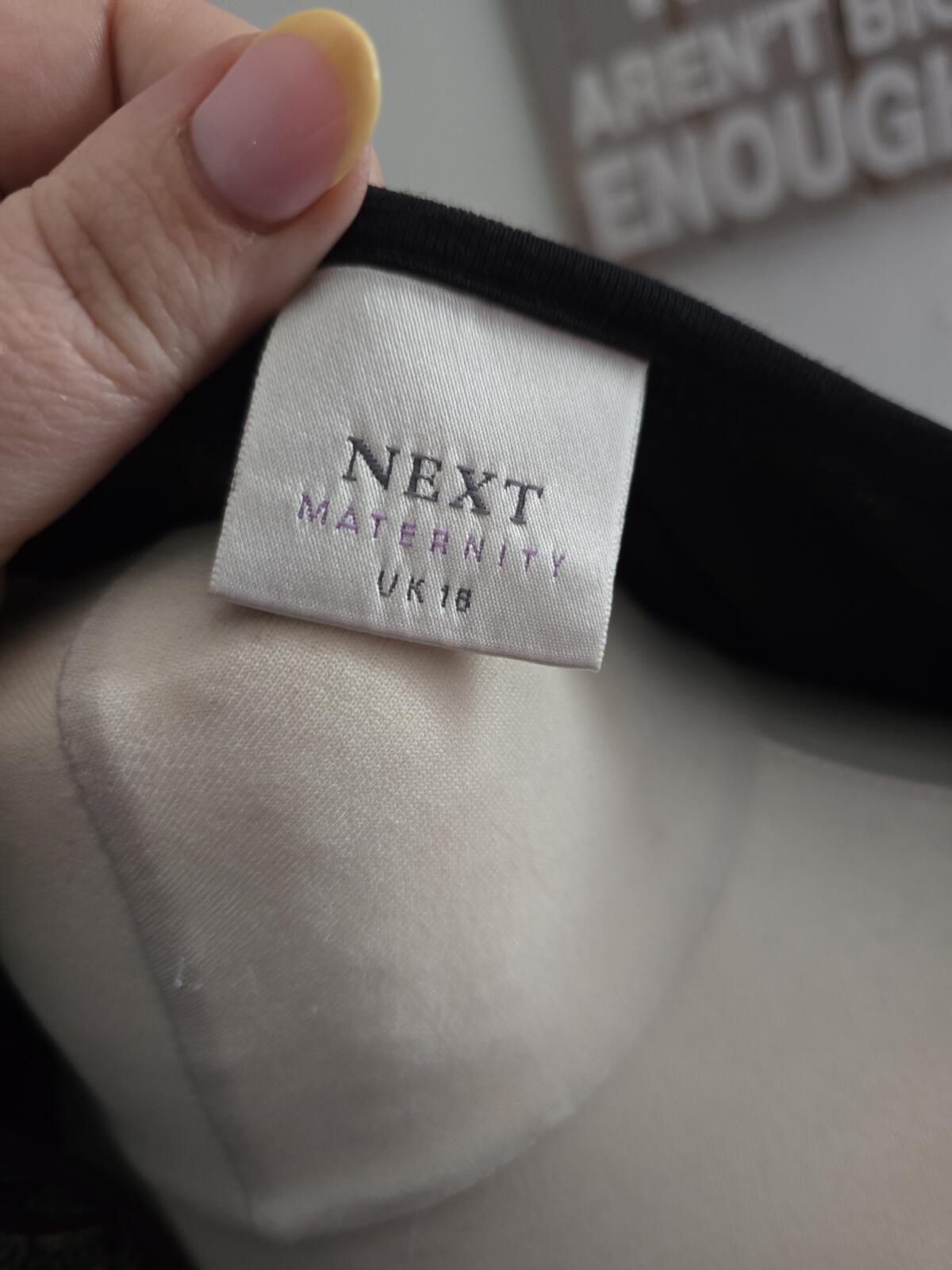 Rare Y2K 2005 Next Vintage Maternity Midi Dress - Size 18 Boho Vibe