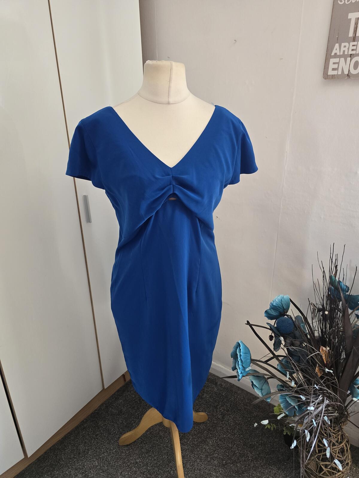 Principles Ladies Blue Y2K A-Line Dress Size 12
