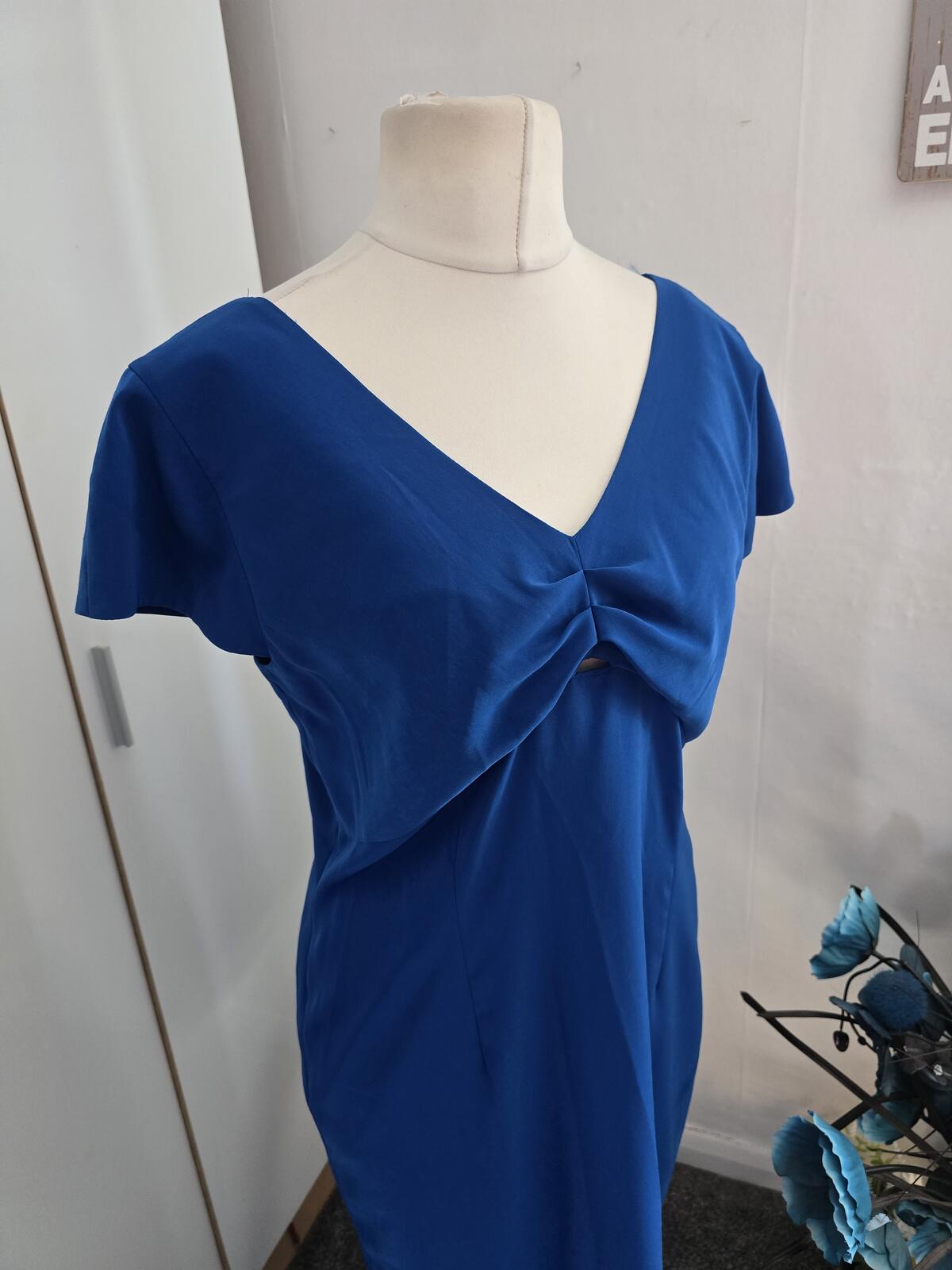 Principles Ladies Blue Y2K A-Line Dress Size 12