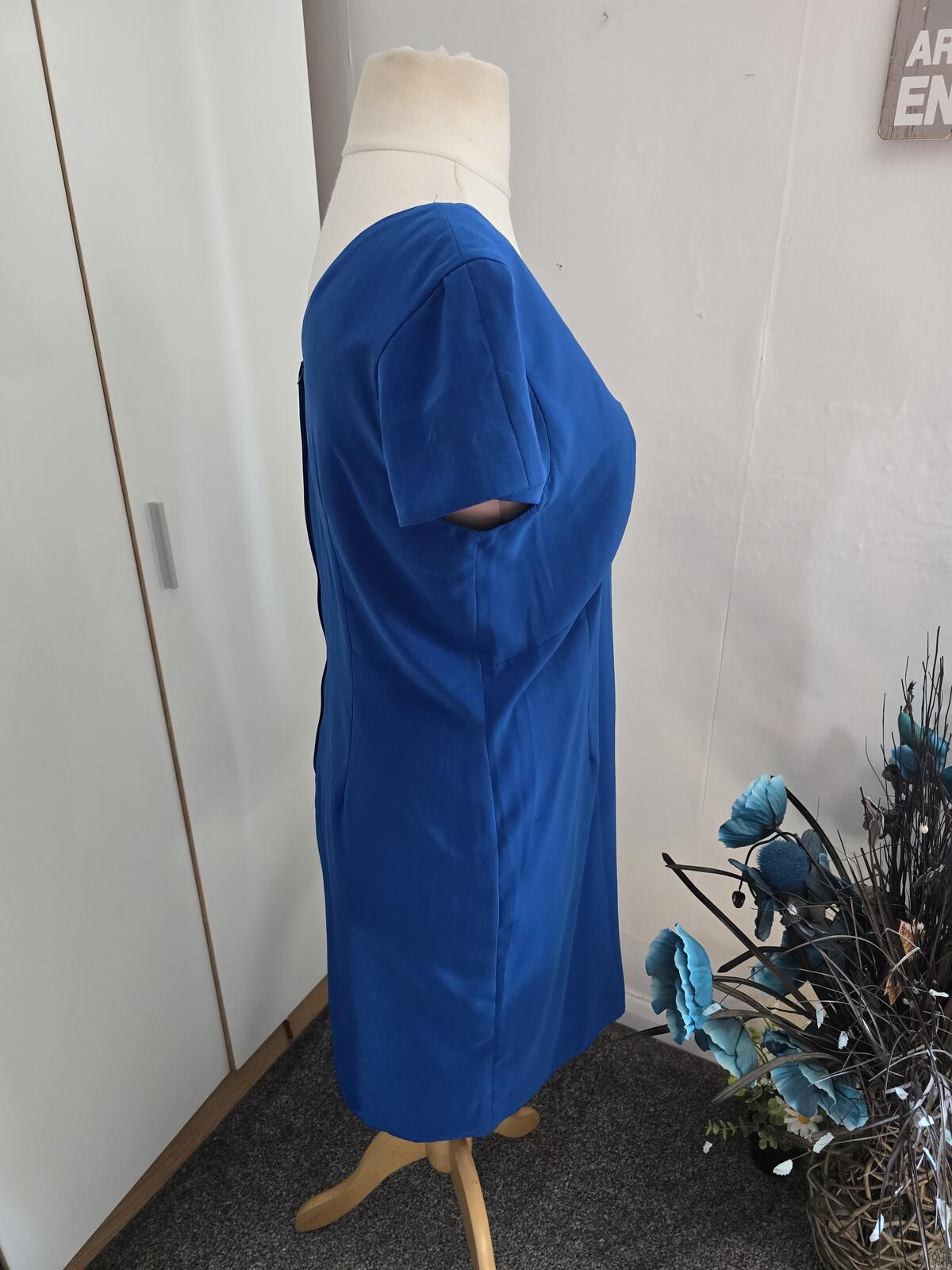 Principles Ladies Blue Y2K A-Line Dress Size 12