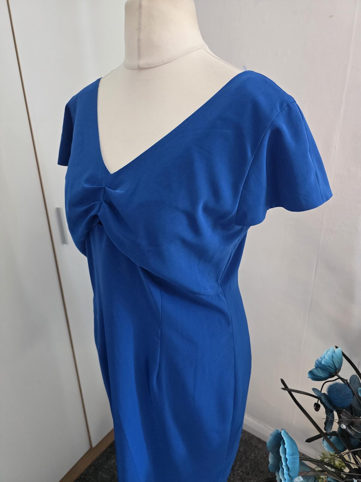 Principles Ladies Blue Y2K A-Line Dress Size 12