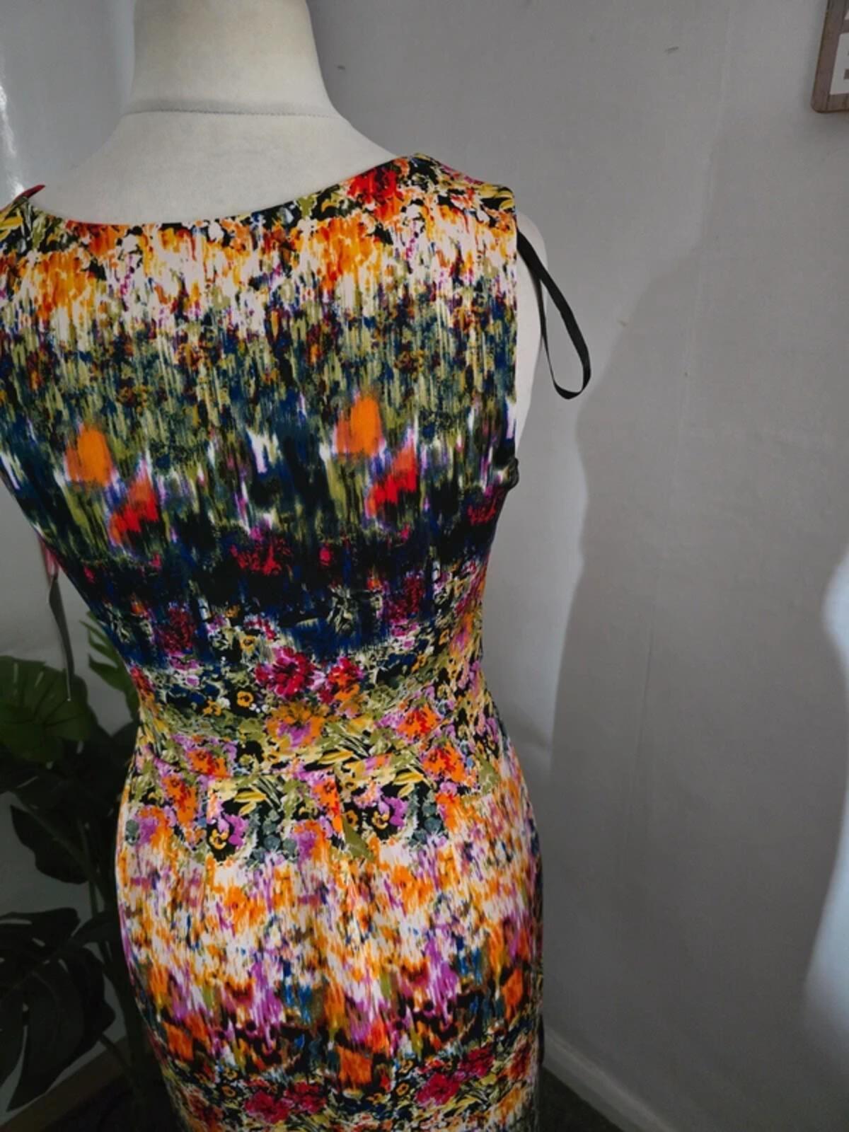 Cynthia Rowley Multicoloured Flared Dress NWT  Size 8