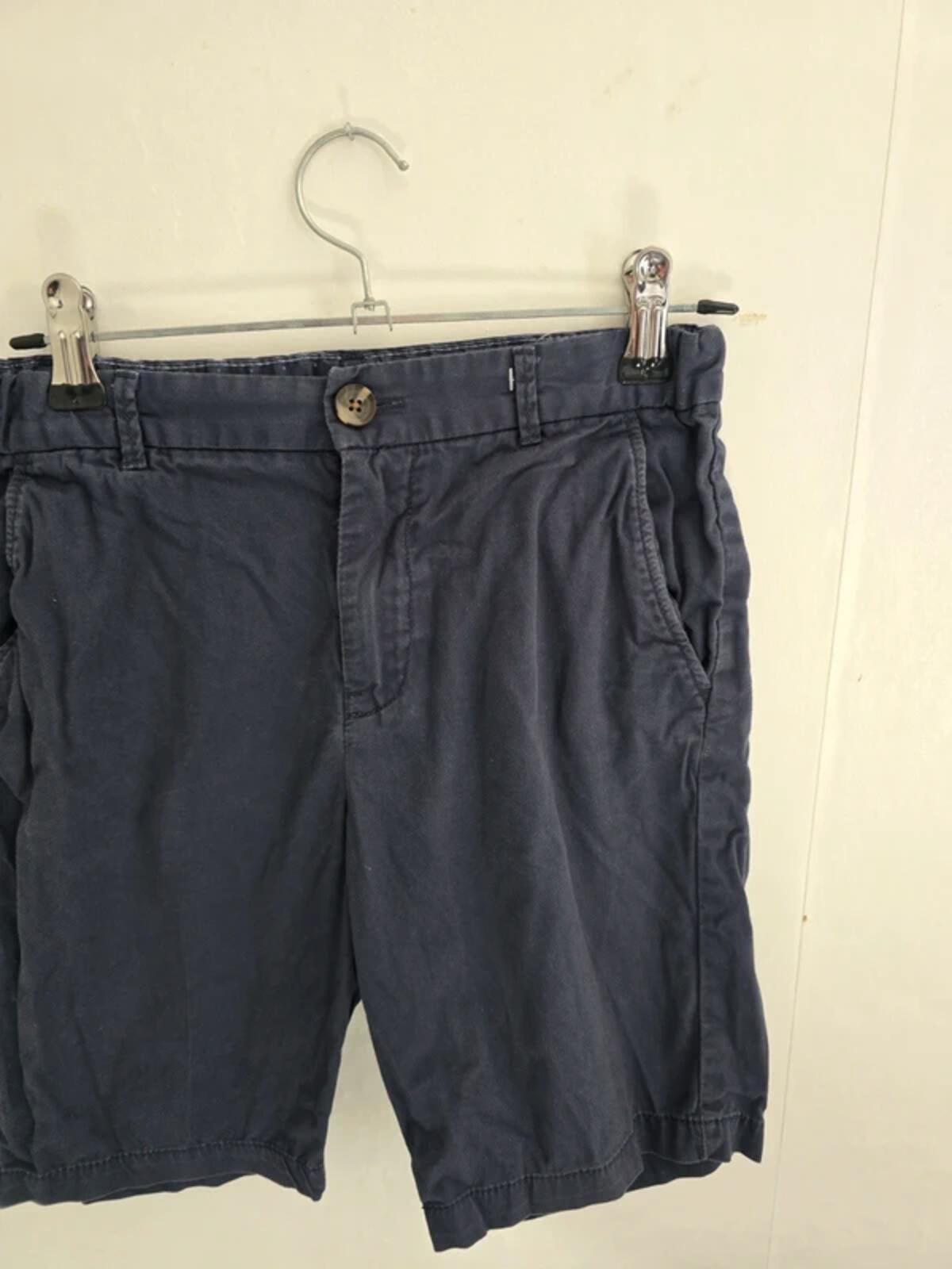 H&M Boys Navy Shorts - Size 9-10 Years (Smaller Fit / Suited for Age 8)