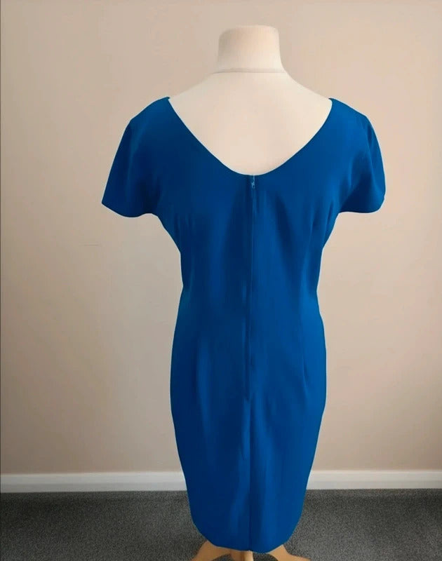 Principles Ladies Blue Y2K A-Line Dress Size 12