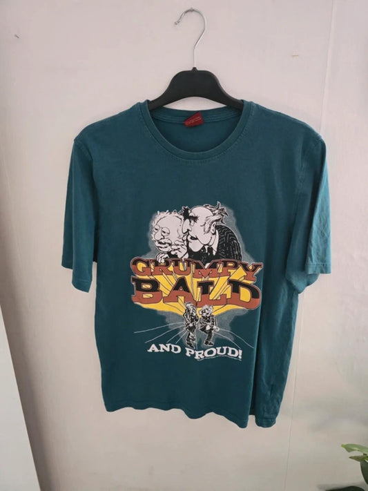 George The Muppets Teal Green Short Sleeved T-shirt Size Small