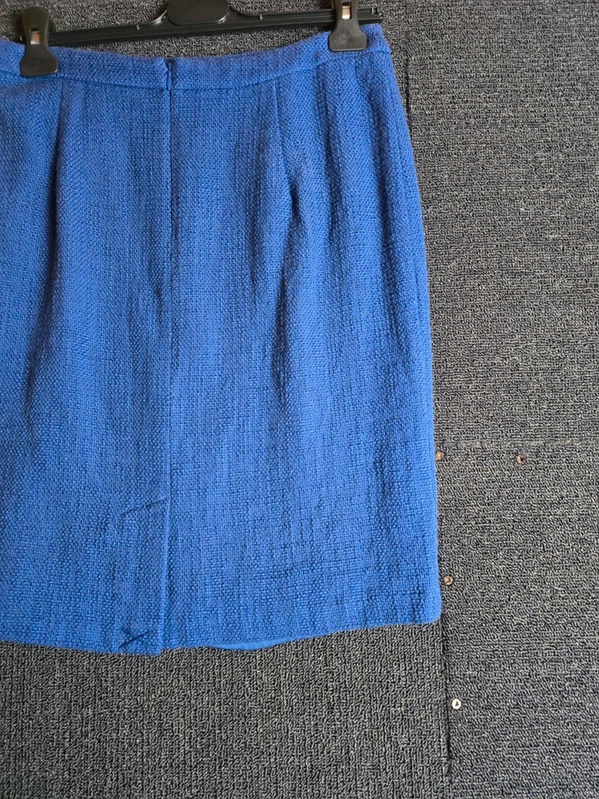 Blue Cotton Bunker Skirt Size 10 Everyday Seasalt