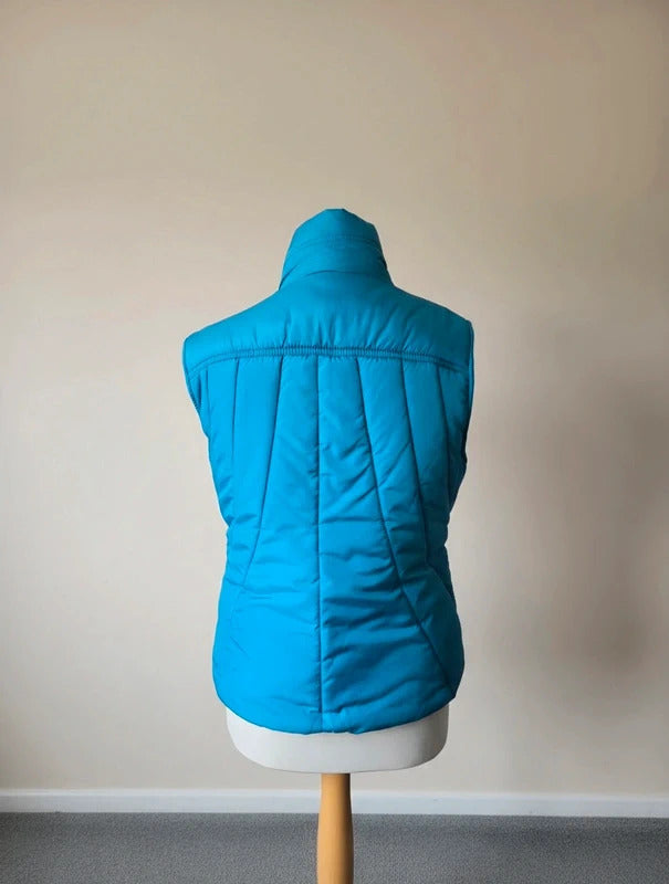 George Teal Blue Puffer Gilet – Size 12 Outdoor