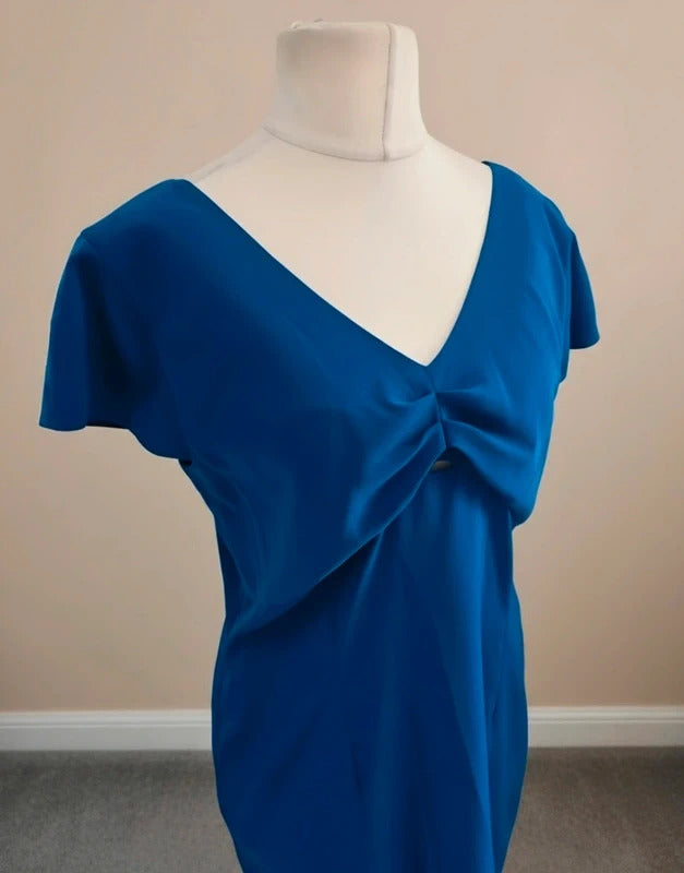 Principles Ladies Blue Y2K A-Line Dress Size 12