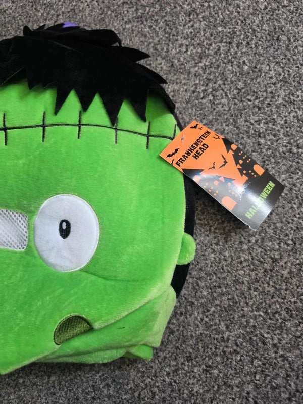 Oversized Frankenstein Halloween Headmask Kids Costume New