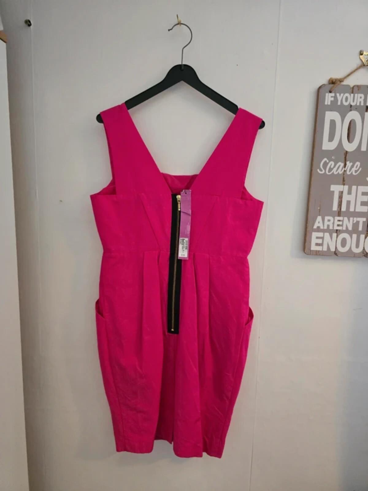 M&S Limited Collection Pink Pleated Dress NWT Size 6
