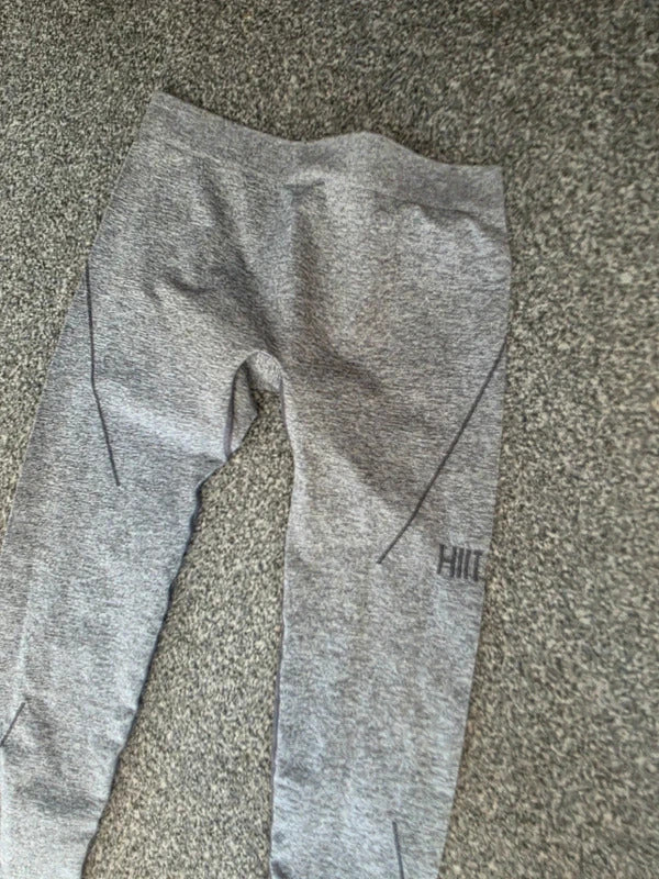 HIIT Grey High Waisted Bodyfit Gym Leggings Small Size 6-8 NWT