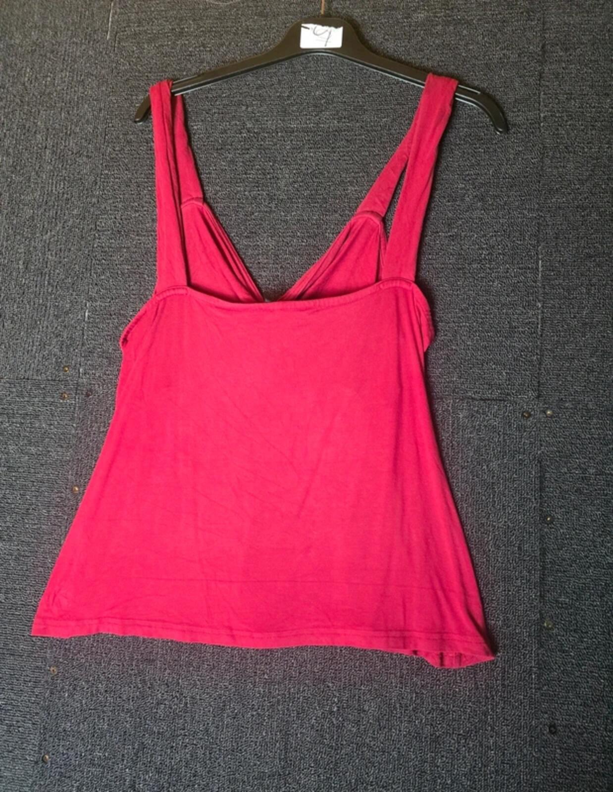 Shein red cami top stretchy 2XL size 16/18