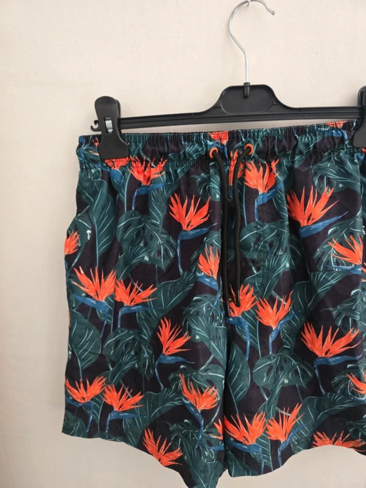 Men's Matalan Tropical Swim Trunks Size Large
