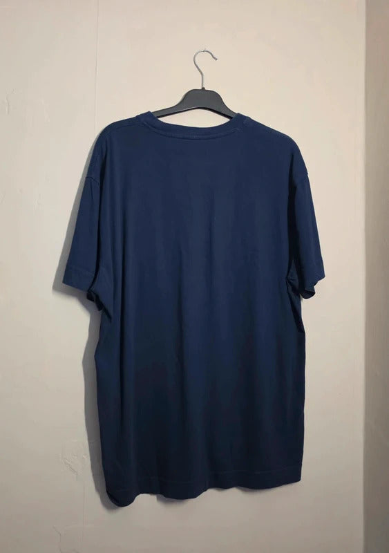 Primark Men's Navy Blue Cotton Crew Neck T-Shirt Size L