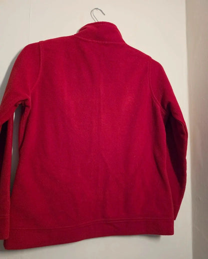 EWM Red Full Zip Fleece Jacket – Women's Size 14–16