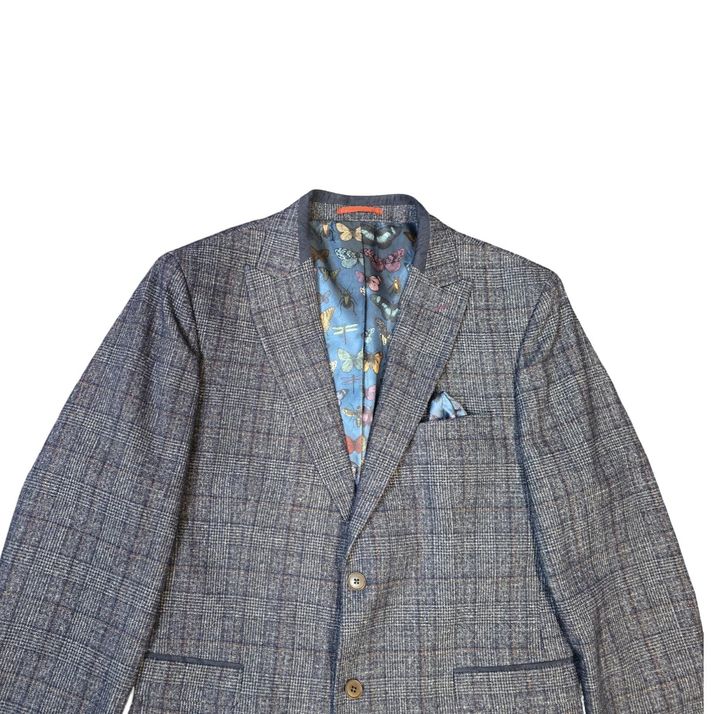 Next Tailored Suit Jacket Navy Blue Size 44Reg Men's Formal Smart