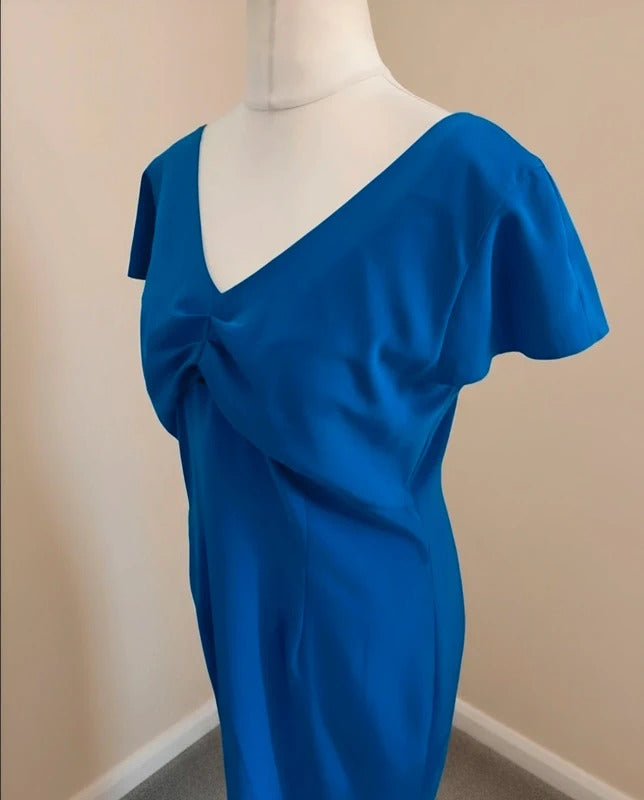 Principles Ladies Blue Y2K A-Line Dress Size 12