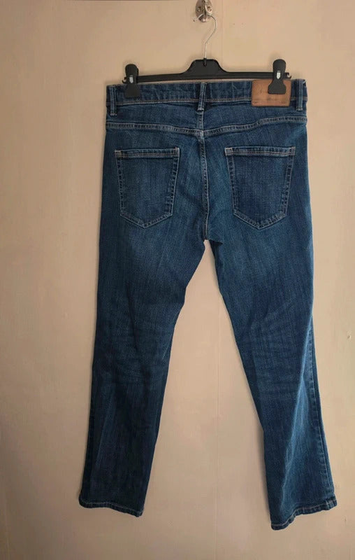 Kindred Men's Dark Navy Straight Leg Denim Jeans 32" W 32"L