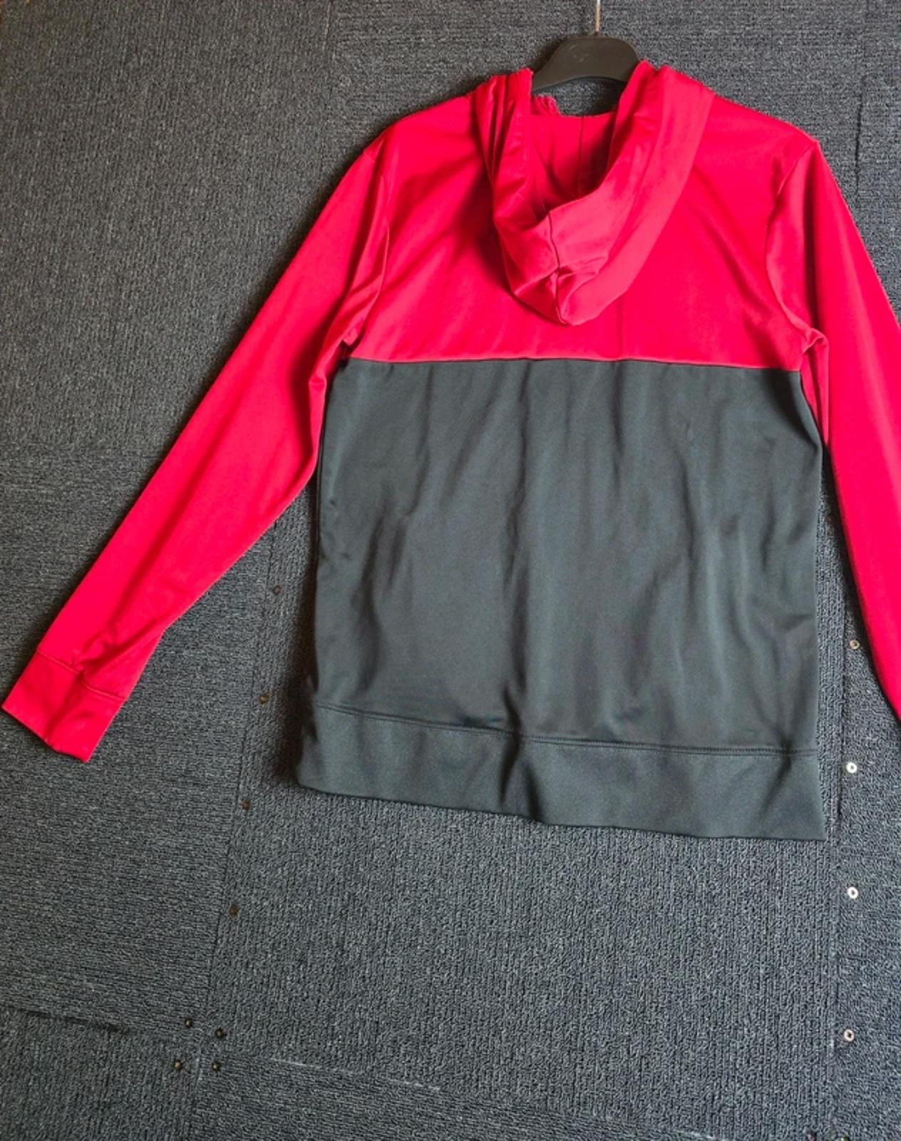 Jordan Red & Black ¼ Zip Hoodie Age 13–15 Sports Casual Boys