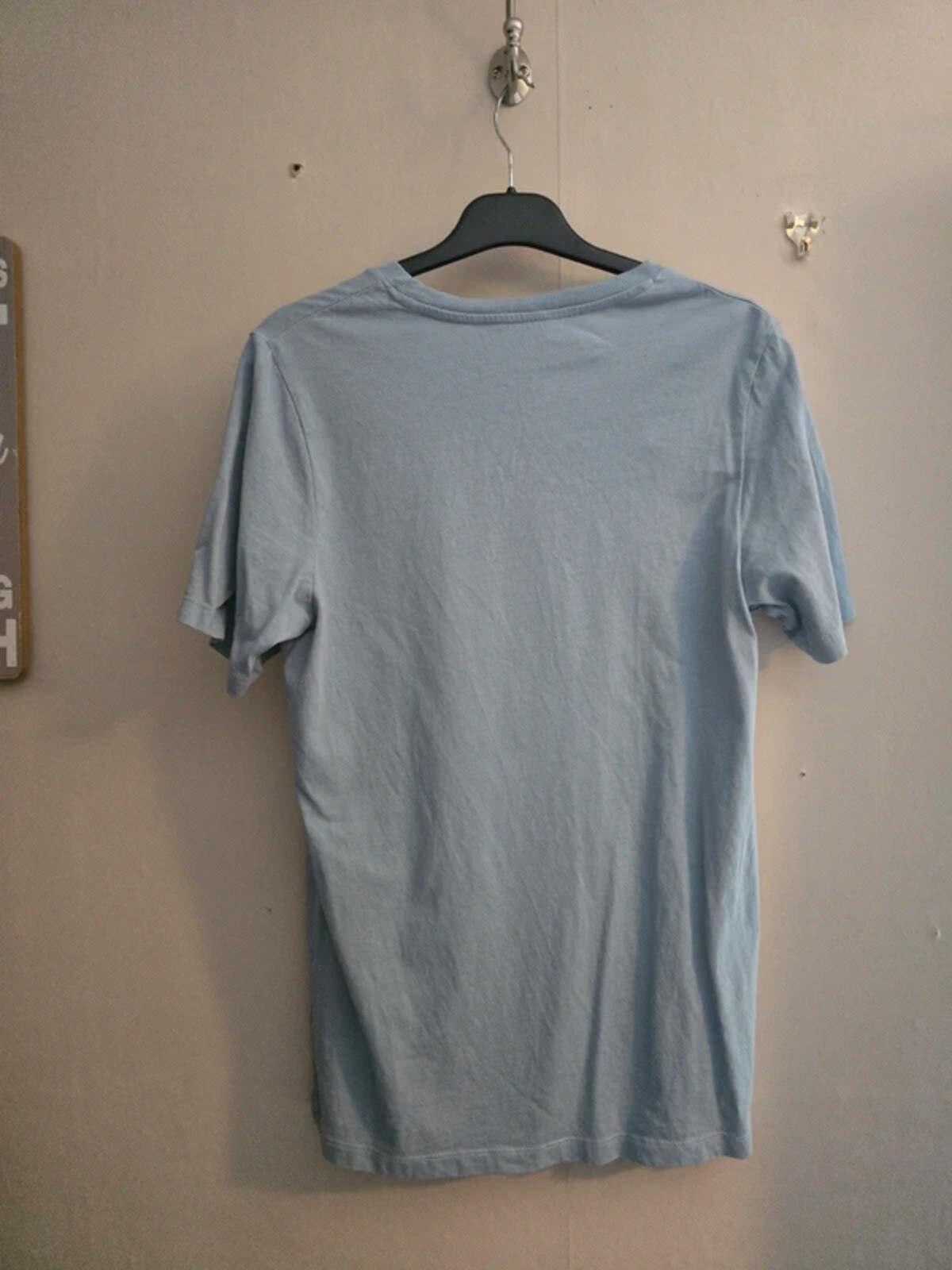 Jack & Jones Boys Light Blue Cotton T-Shirt Age 16 Years Short Sleeve  Tee