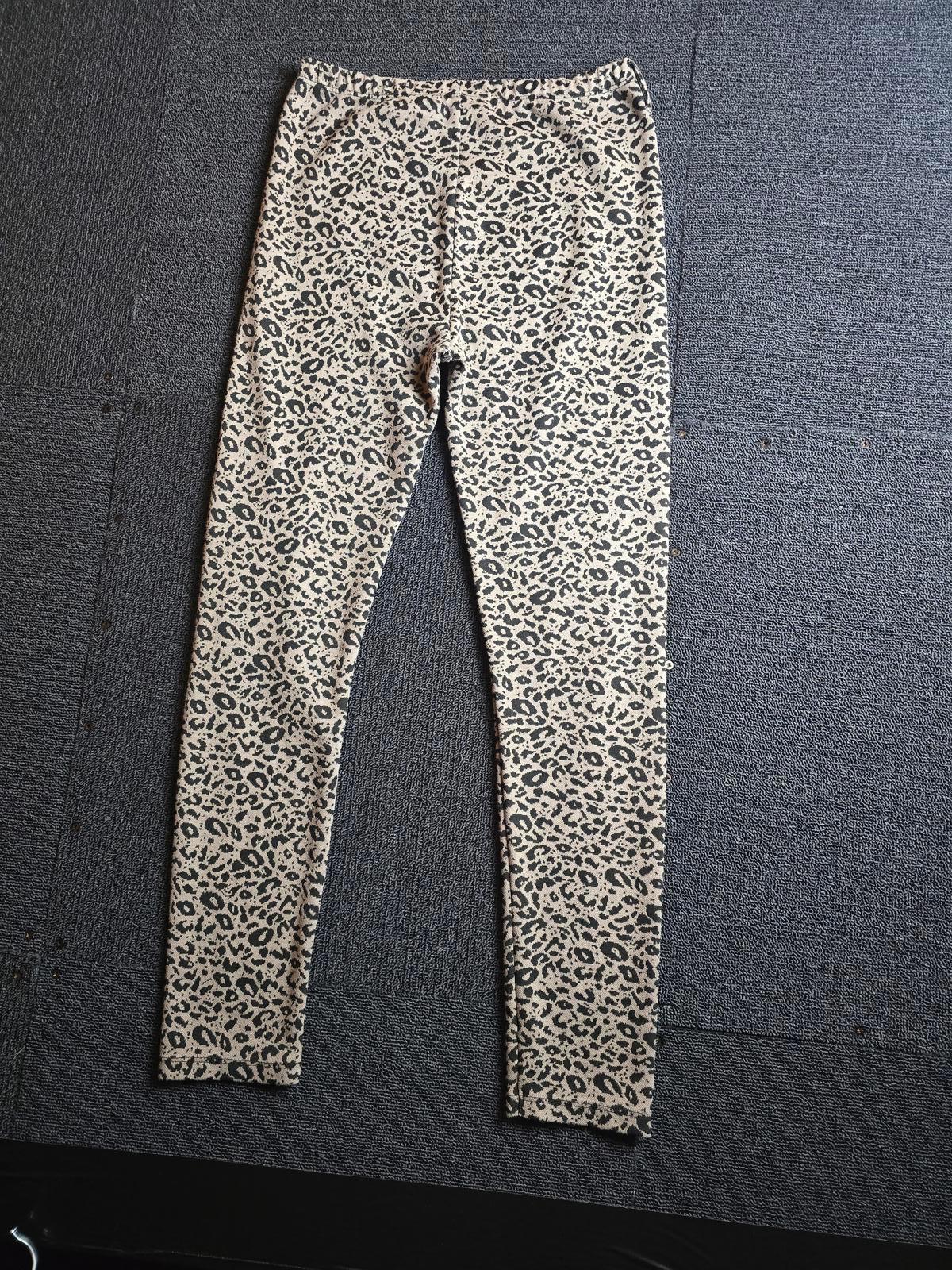 Matalan Girls leopard print leggings 12/13years