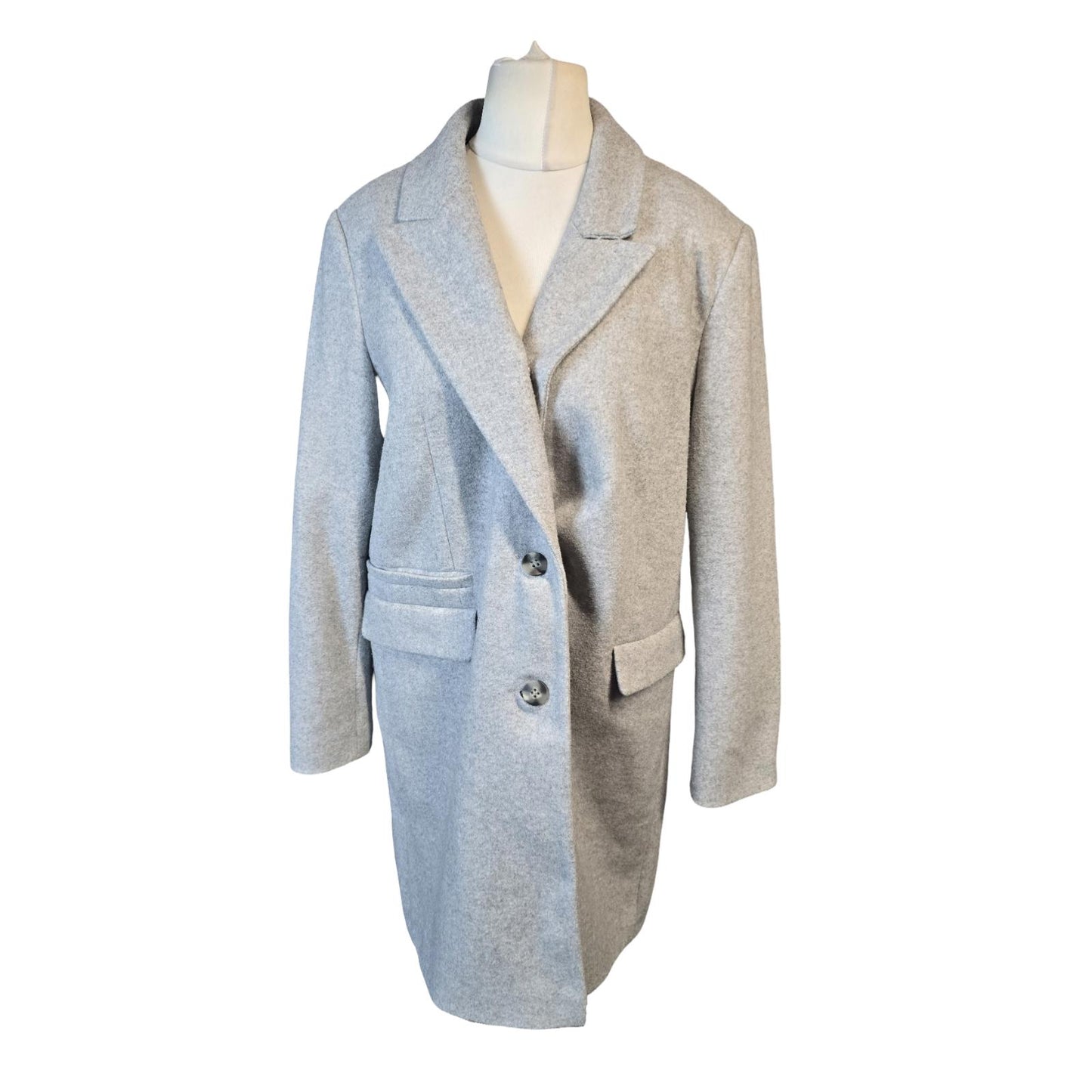 Grey Coat Size 14 Smart Causal Primark