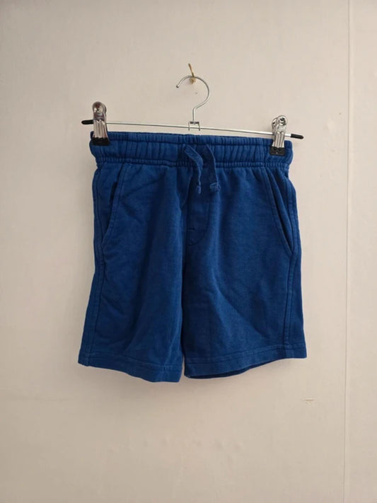 George Boys Cobalt Blue Essential Jersey Shorts Age 4-5 Years