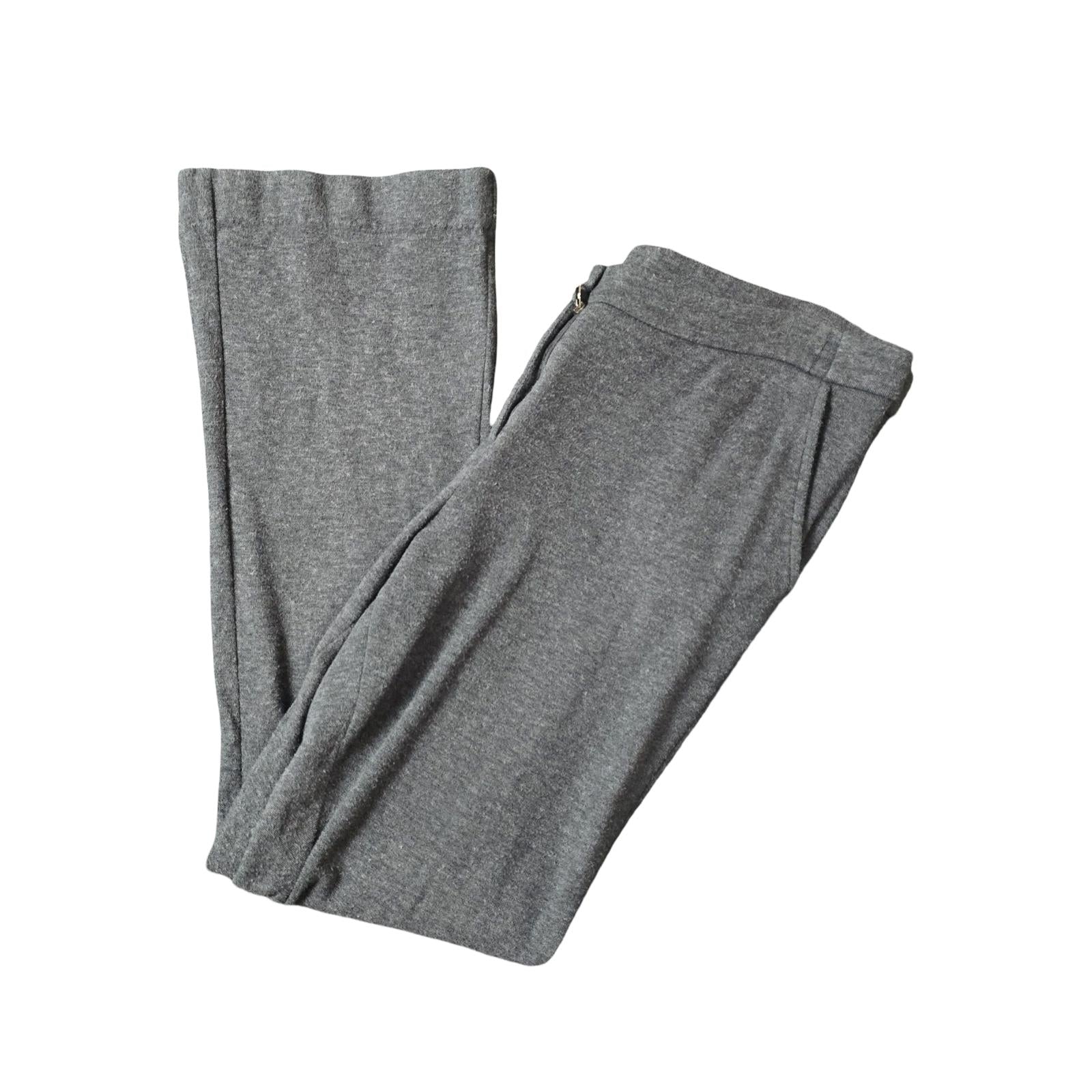 YAYA Grey Bootleg Work Trousers High Waist Pockets UK Size 14