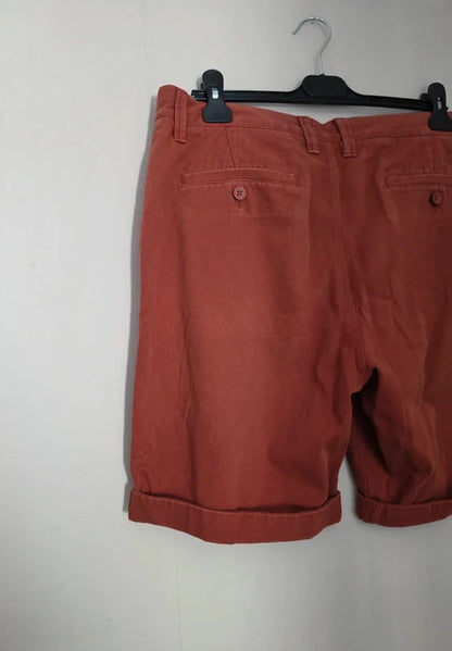 Men's Vans Burnt Orange Cotton Chino Shorts W32