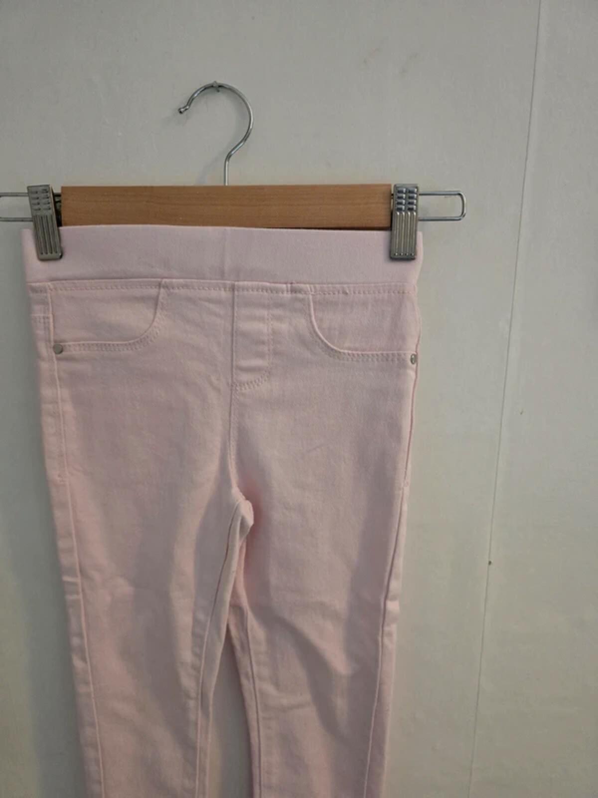 Pep& Co Girls Pink Jeggings Age 4-5years