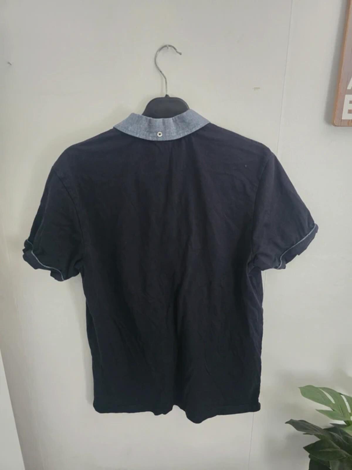 Ben Sherman Mens Navy Blue Polo Shirt Size Medium