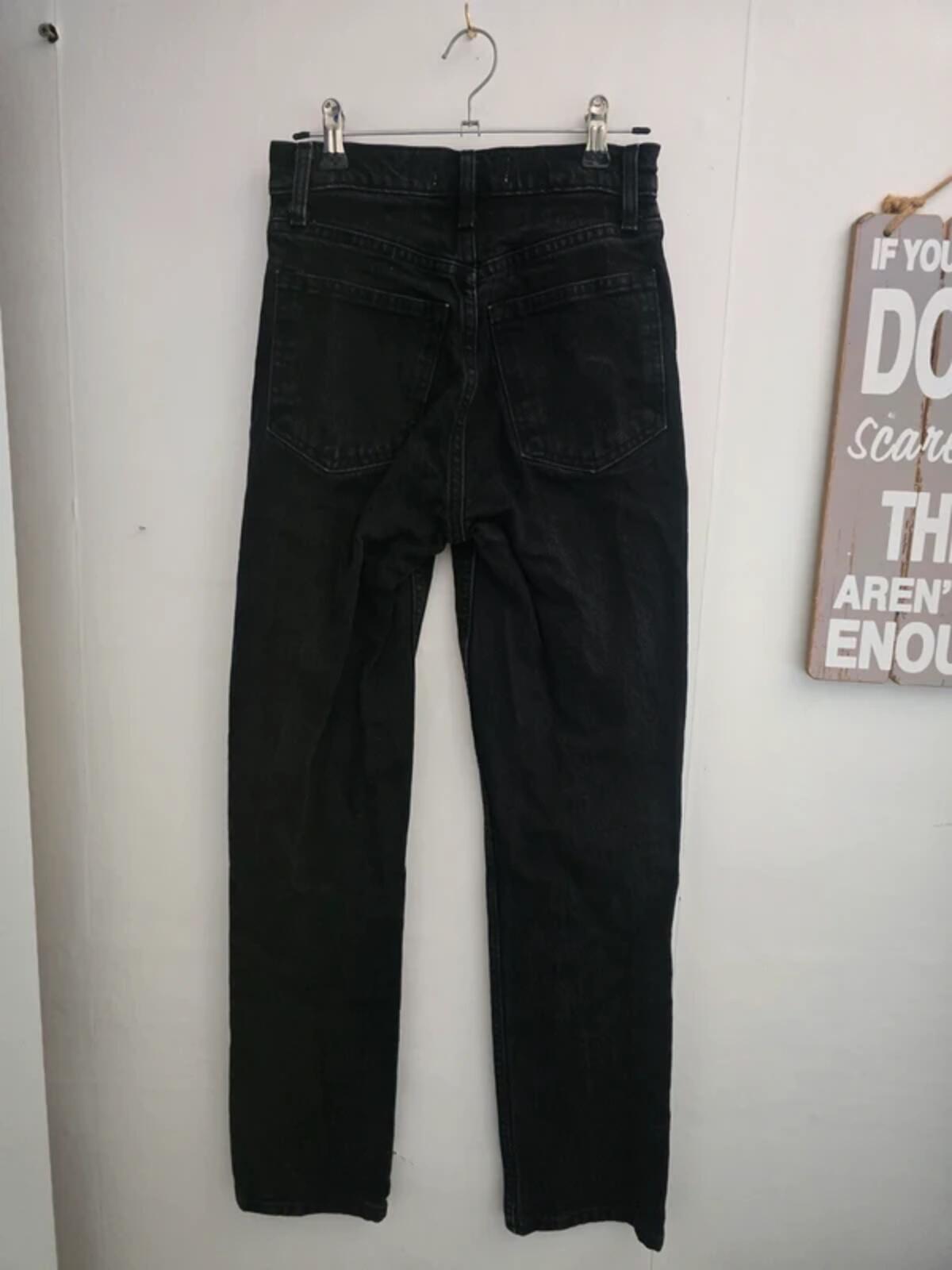 Abercrombie & Fitch 'The 90s Straight' High Rise Jeans Size 23W Short (UK 4)