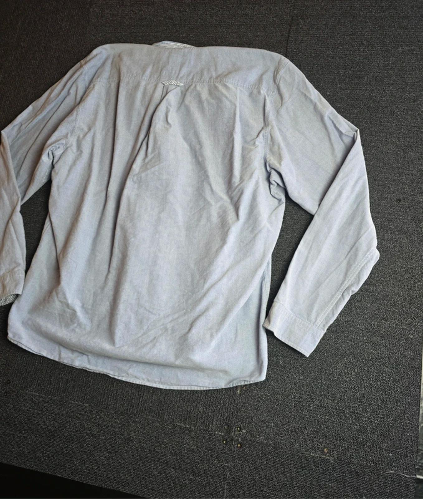 White Stuff Light Blue Shirt Men's Size 2XL Classic Fit Smart Causal