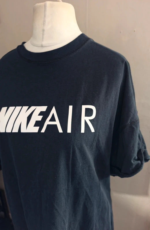 Nike Air Black Oversized Short-Sleeved T-Shirt  L Size 16-18