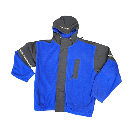 Fila Ice Tech Fleece Jacket Blue Size XL 90s Outdoor Sportswear