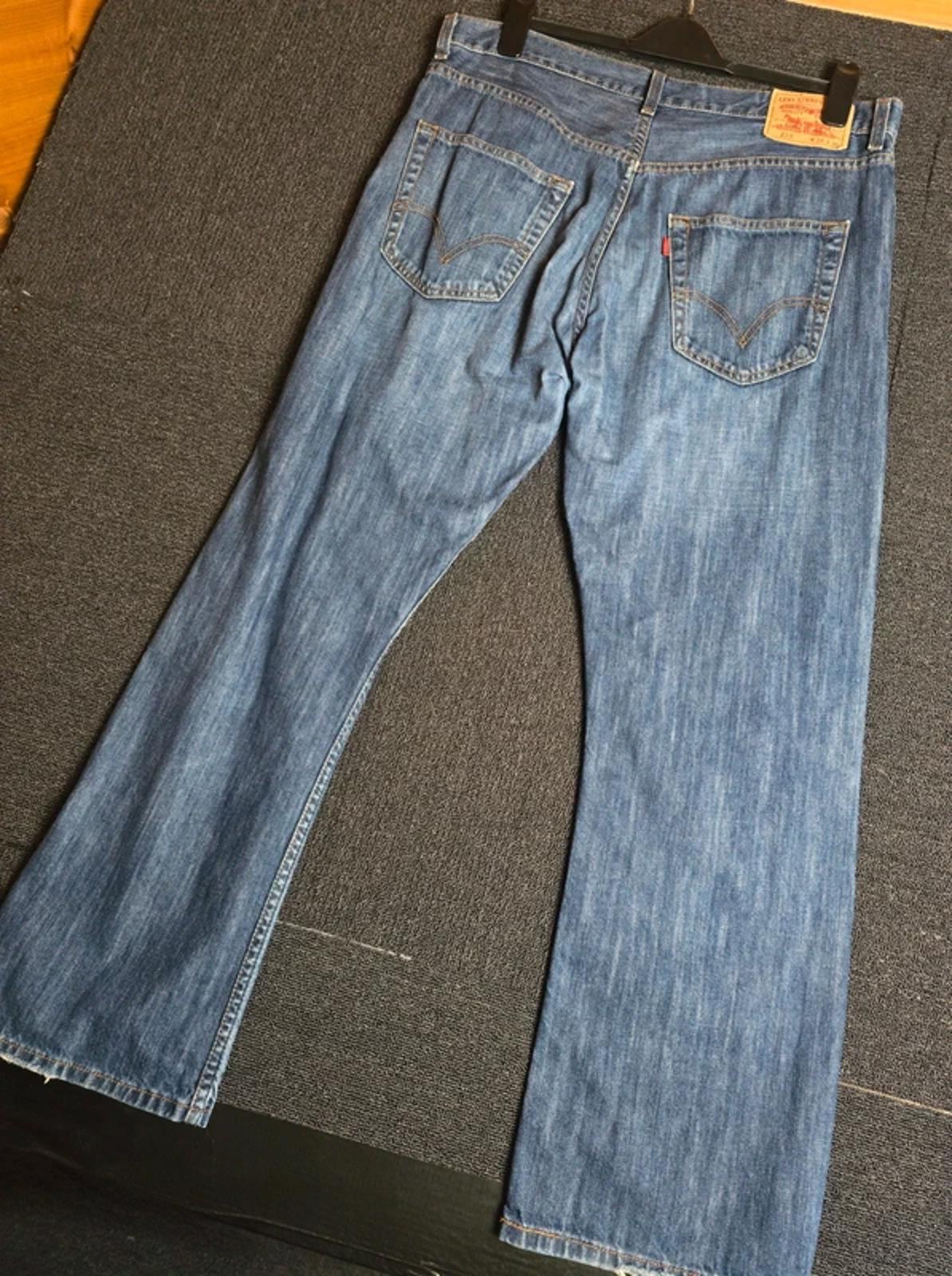 Levi's 210 Straight Leg Jeans Blue W38 L30 Vintage Regular Fit