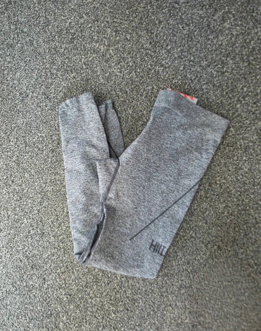 HIIT Grey High Waisted Bodyfit Gym Leggings Small Size 6-8 NWT