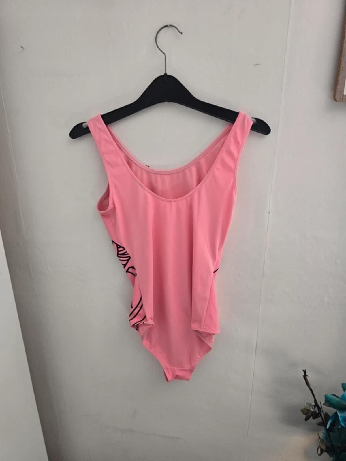 F&F Girls Pink Unicorn Swimming Costume - Age 12-13 Years