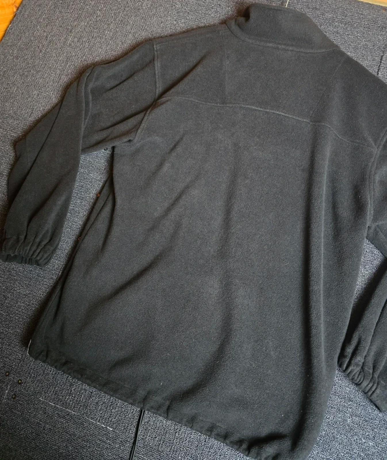 Tog24 Mens Black McKenzie Fleece Jacket Size L Full Zip Polyester