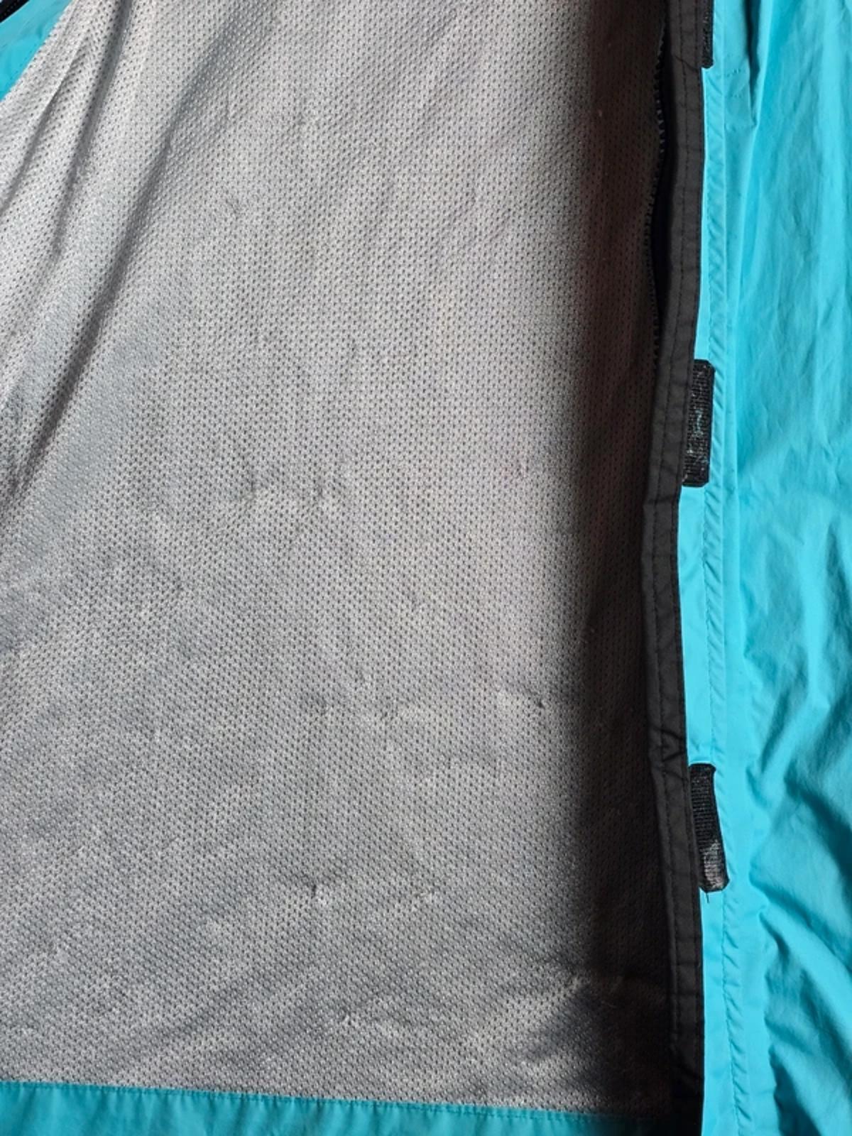 GI Outdoor Waterproof Jacket Light Blue Size 18 Detachable Hood