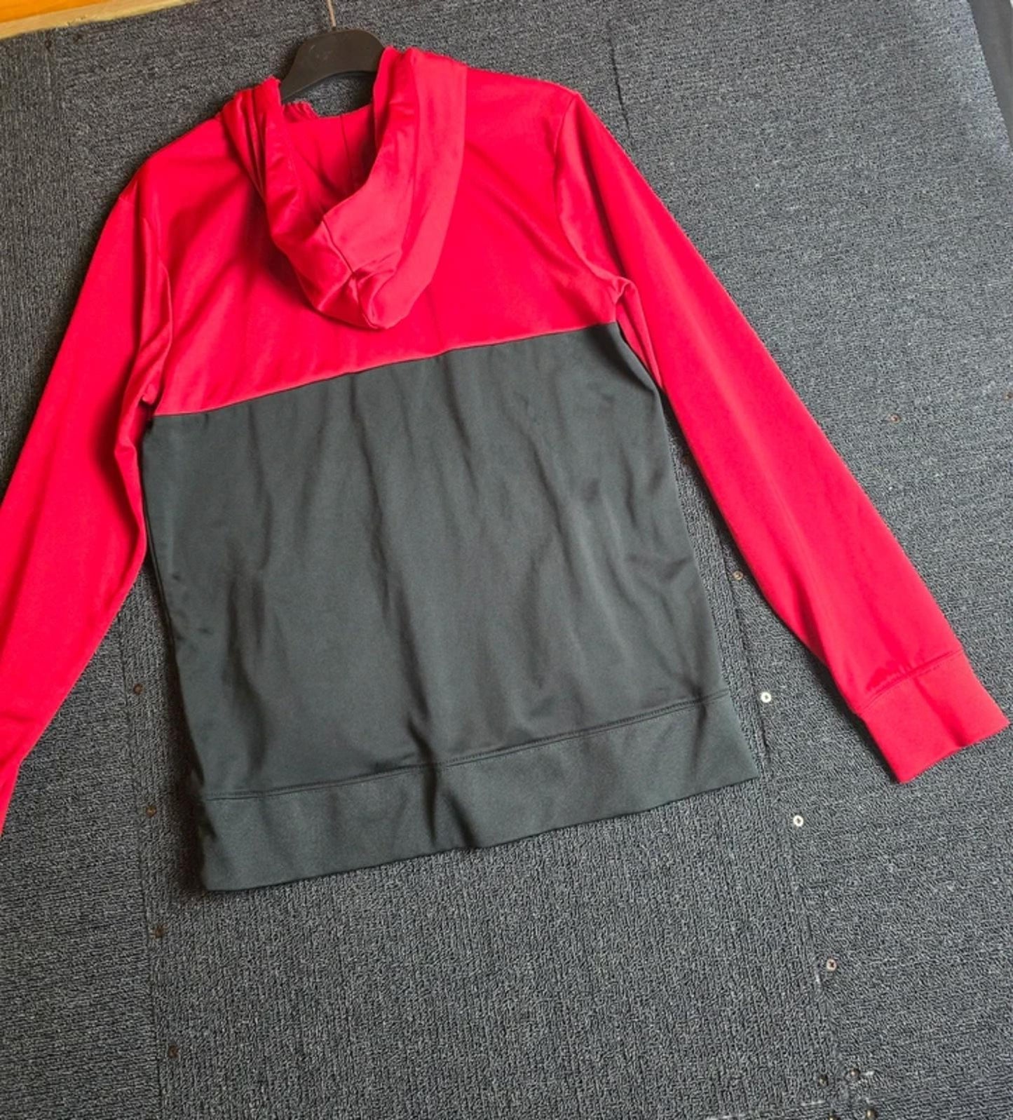 Jordan Red & Black ¼ Zip Hoodie Age 13–15 Sports Casual Boys