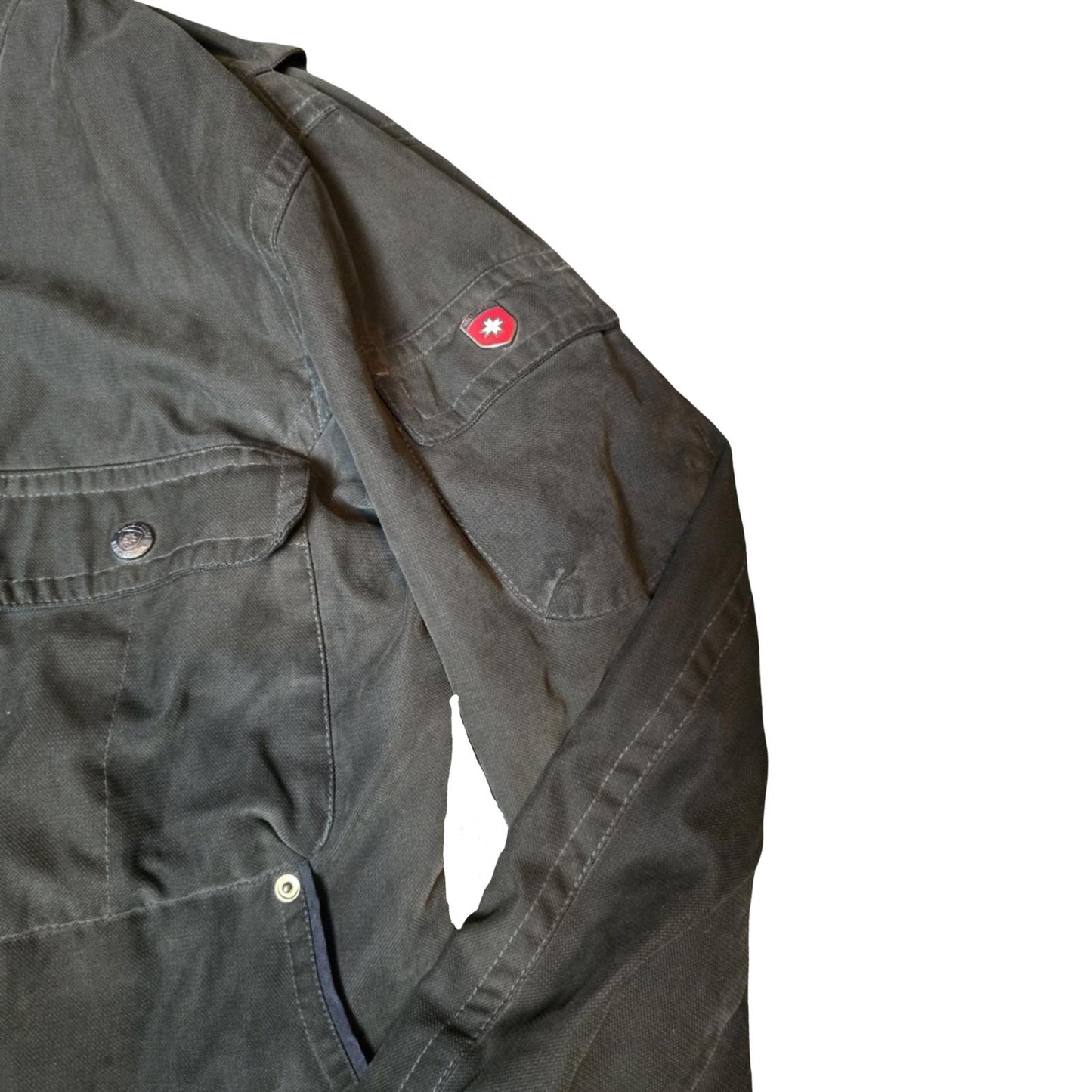 Wellensteyn Alegador Black Jacket L – Utility Pockets Zip & Popper Close