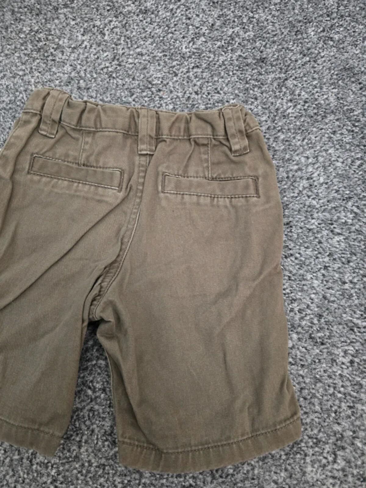 Boys Primark  Khaki Chino Shorts Age 18-24 Months