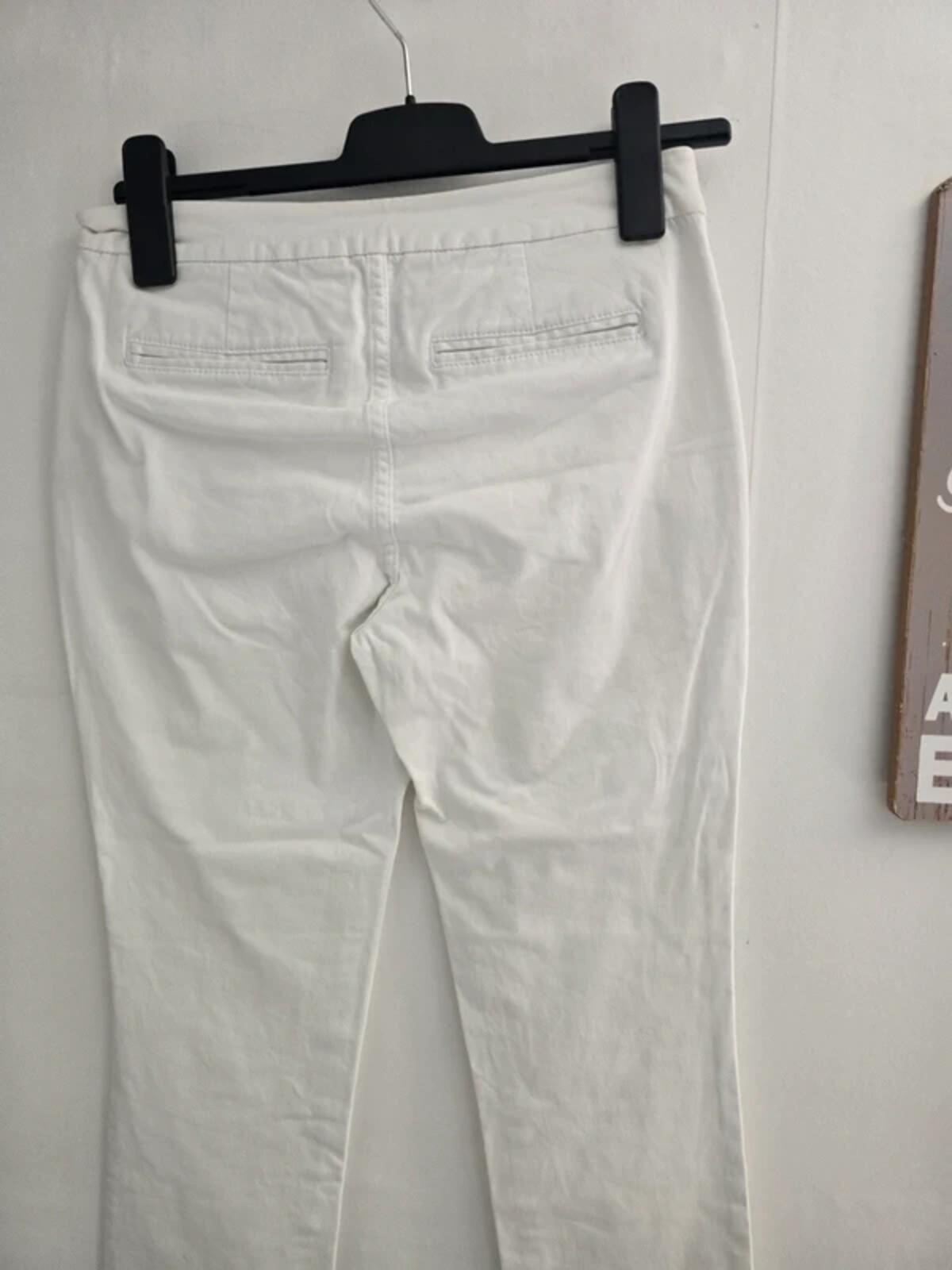 White Stuff White Cropped Trousers - Size 8